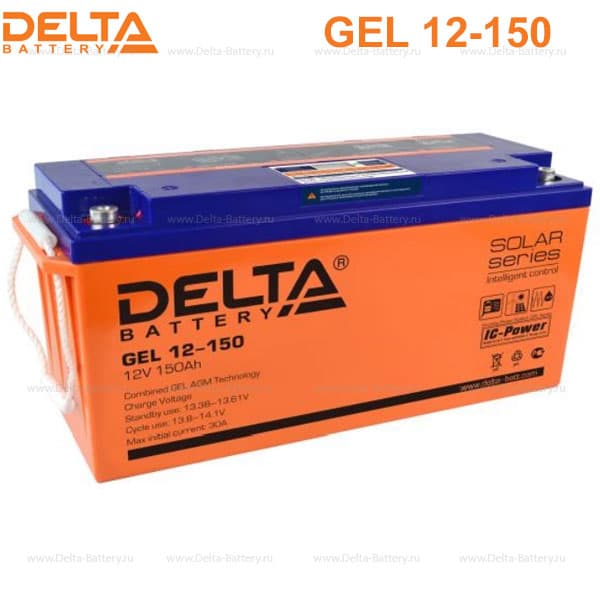 Аккумуляторная батарея Delta GEL 12-150 в Самаре