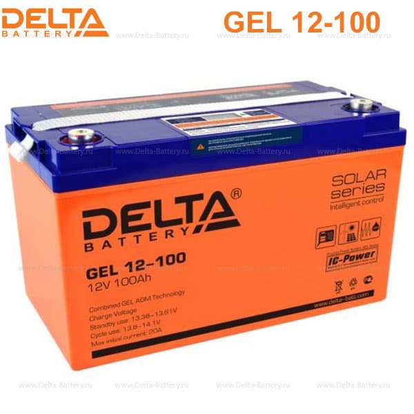 Аккумуляторная батарея Delta GEL 12-100 в Самаре
