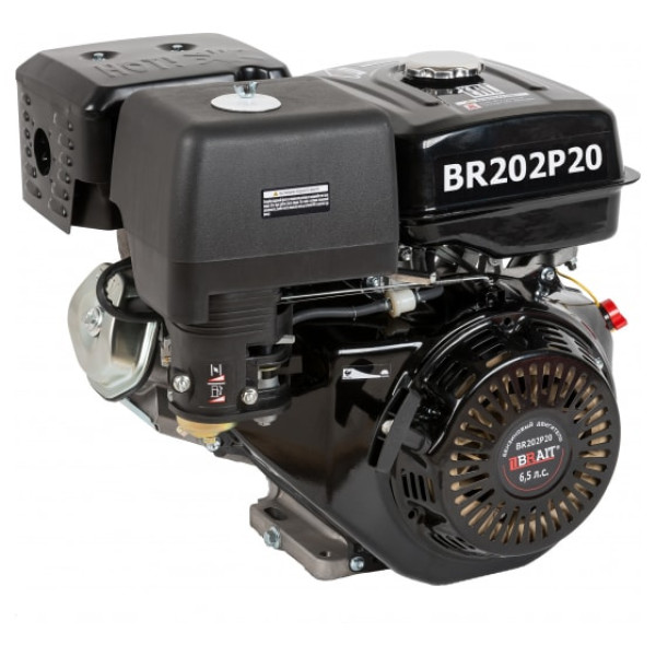 Двигатель 6,5 л.c. d=19мм. Brait BR202P19PRO 03.01.151.035 в Самаре