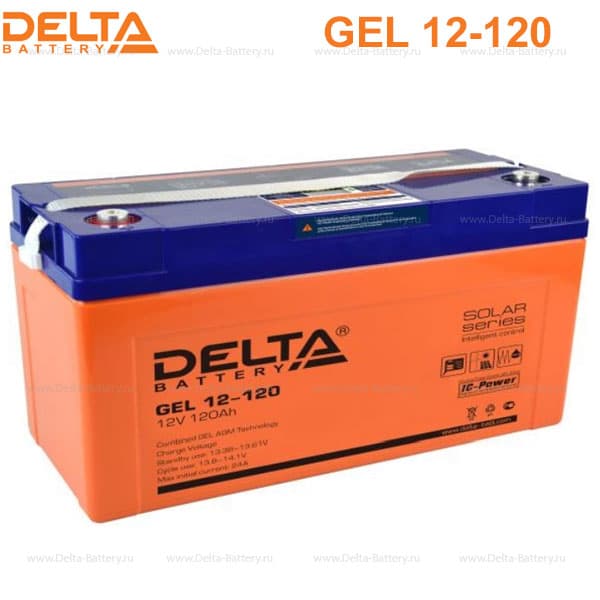 Аккумуляторная батарея Delta GEL 12-120 в Самаре